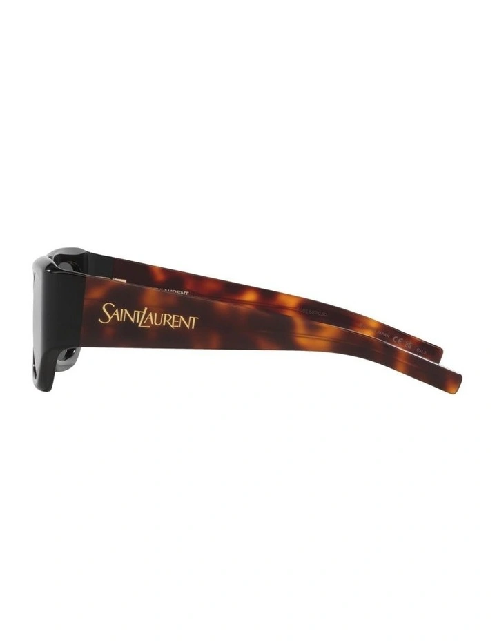 Saint Laurent SL 740 Acetate Sunglasses in Black image 3