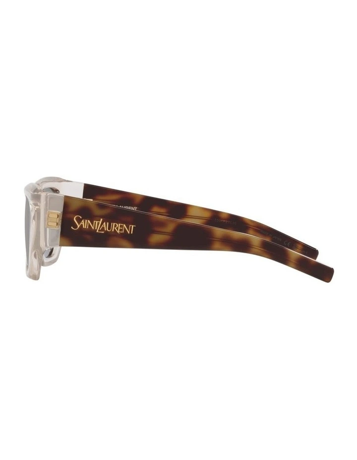Saint Laurent SL 740 Acetate Sunglasses in Brown image 2