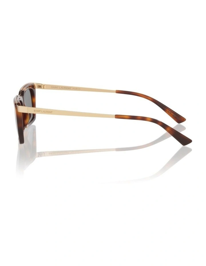 Saint Laurent SL 766 Acetate Sunglasses in Tortoise image 2