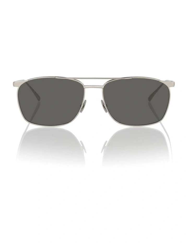 Saint Laurent SL 796 Metal Sunglasses in Silver image 1
