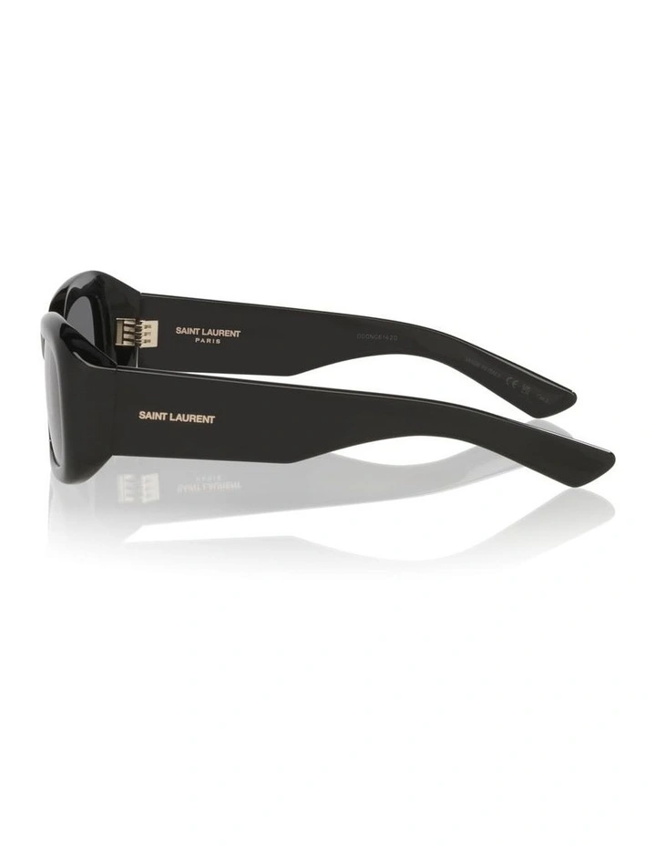 Saint Laurent SL 809 Acetate Sunglasses in Black image 2
