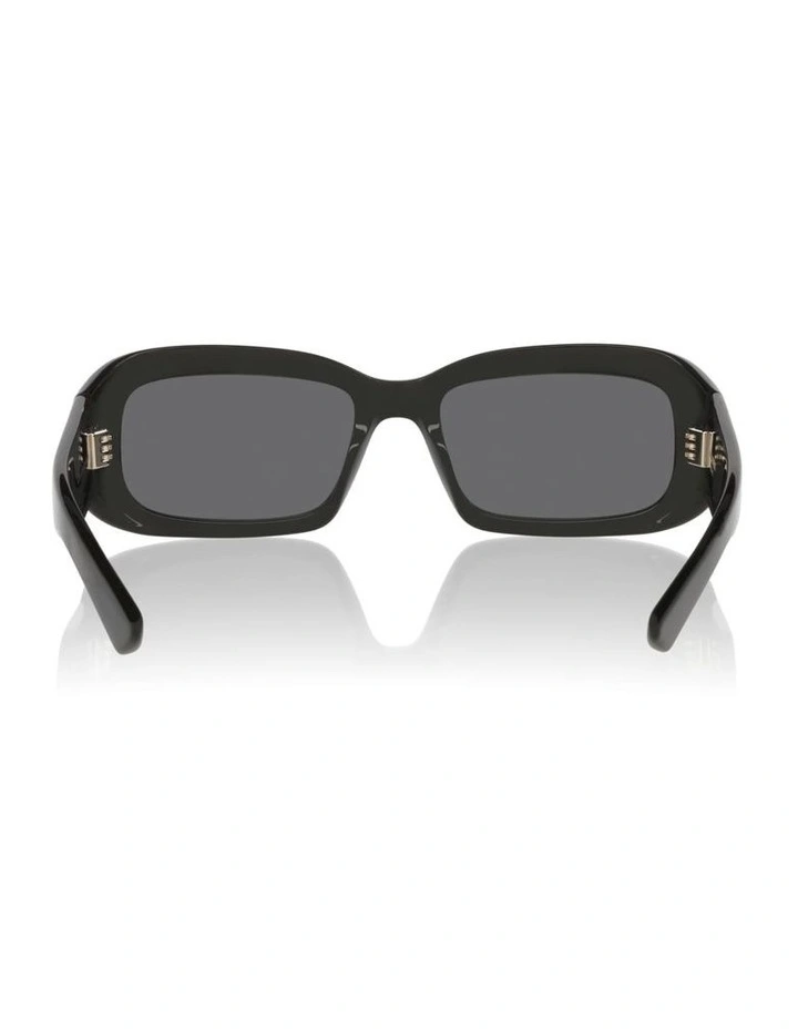 Saint Laurent SL 809 Acetate Sunglasses in Black image 3