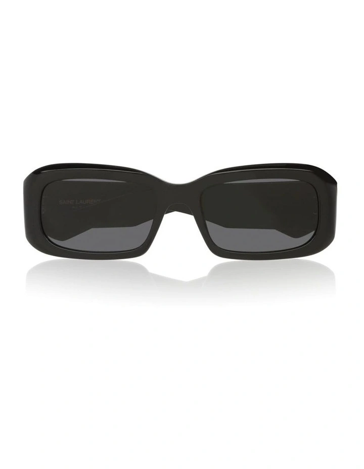Saint Laurent SL 809 Acetate Sunglasses in Black image 4