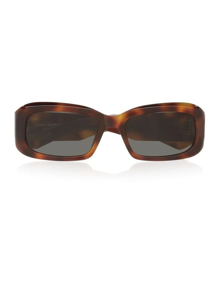 Saint Laurent SL 809 Acetate Sunglasses in Tortoise image 4