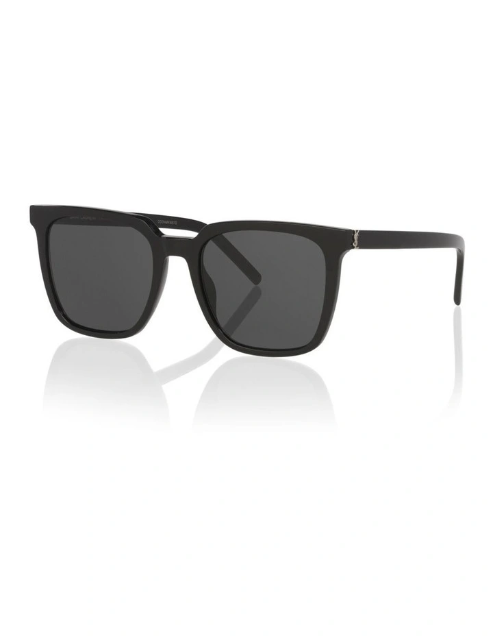 Saint Laurent SL M146 Acetate Sunglasses in Black image 1