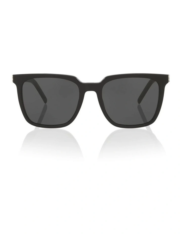 Saint Laurent SL M146 Acetate Sunglasses in Black image 2