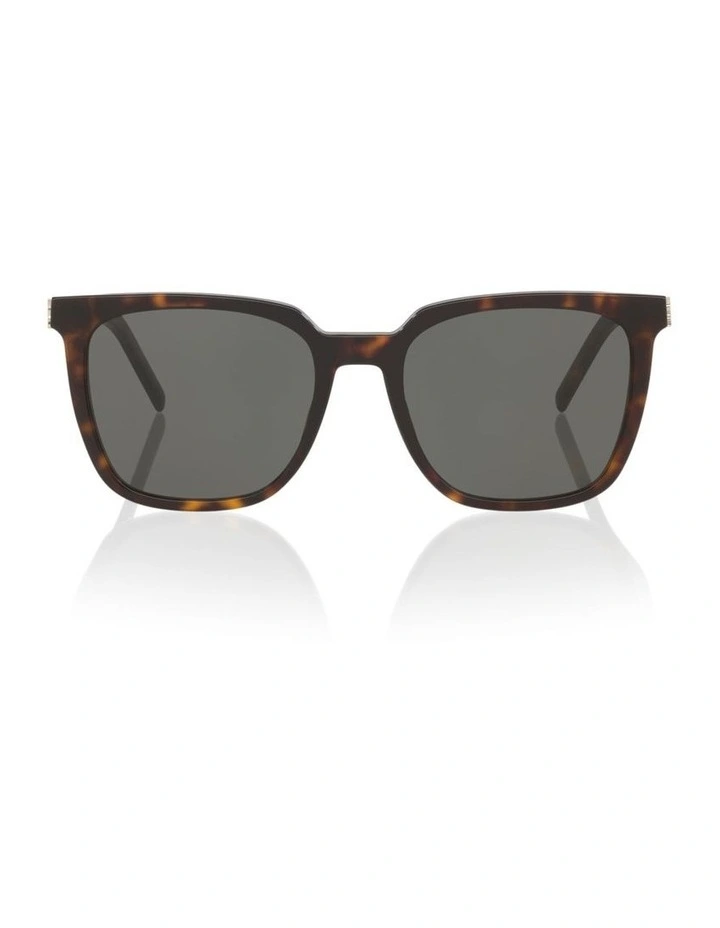 Saint Laurent SL M146 Acetate Sunglasses in Tortoise image 2