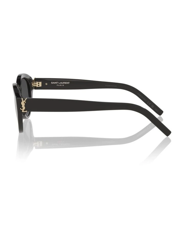 Saint Laurent SL M148 Acetate Sunglasses in Black image 3