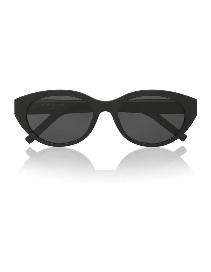 Saint Laurent SL M148 Acetate Sunglasses in Black image 4
