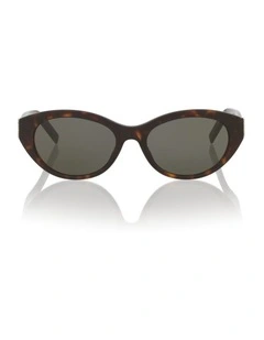 Saint Laurent SL M148 Acetate Sunglasses in Tortoise