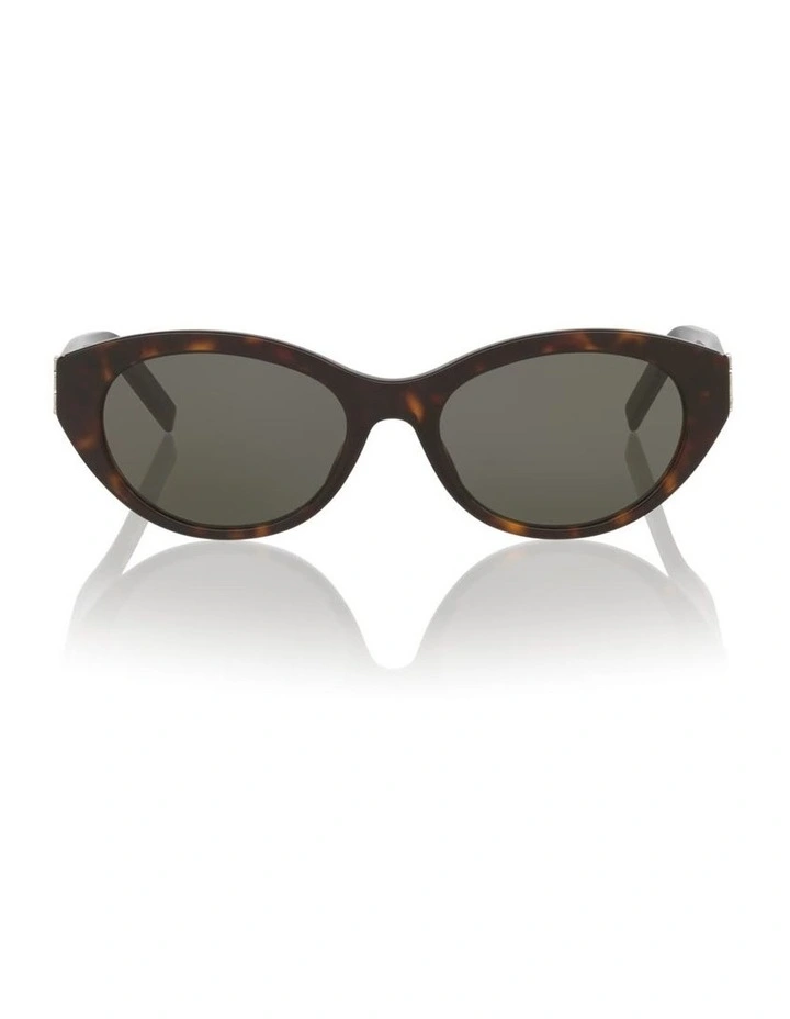 Saint Laurent SL M148 Acetate Sunglasses in Tortoise image 1