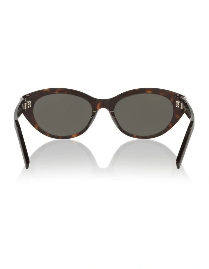 Saint Laurent SL M148 Acetate Sunglasses in Tortoise image 3