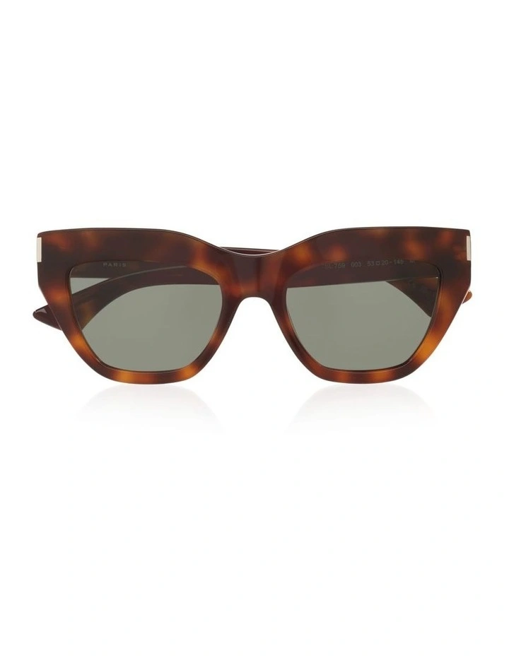 Saint Laurent SL759 Acetate Sunglasses in Tortoise image 4