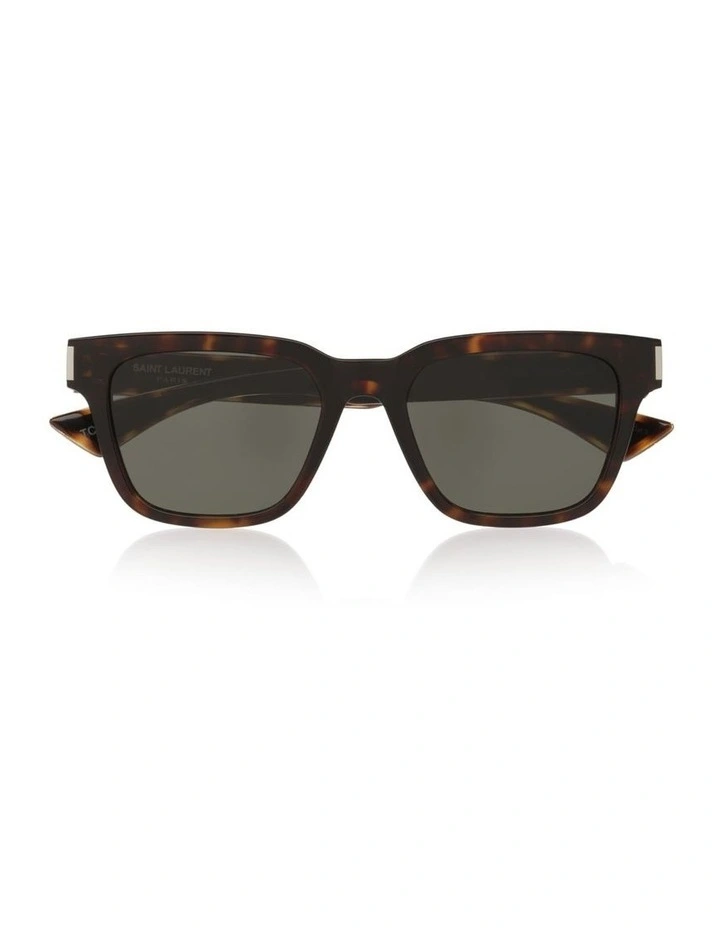Saint Laurent SL790 Acetate Sunglasses in Tortoise image 4