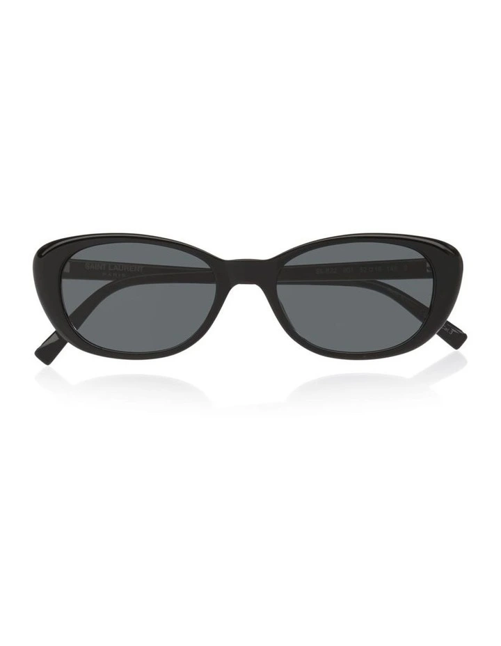 Saint Laurent SL822 Acetate Sunglasses in Black image 3