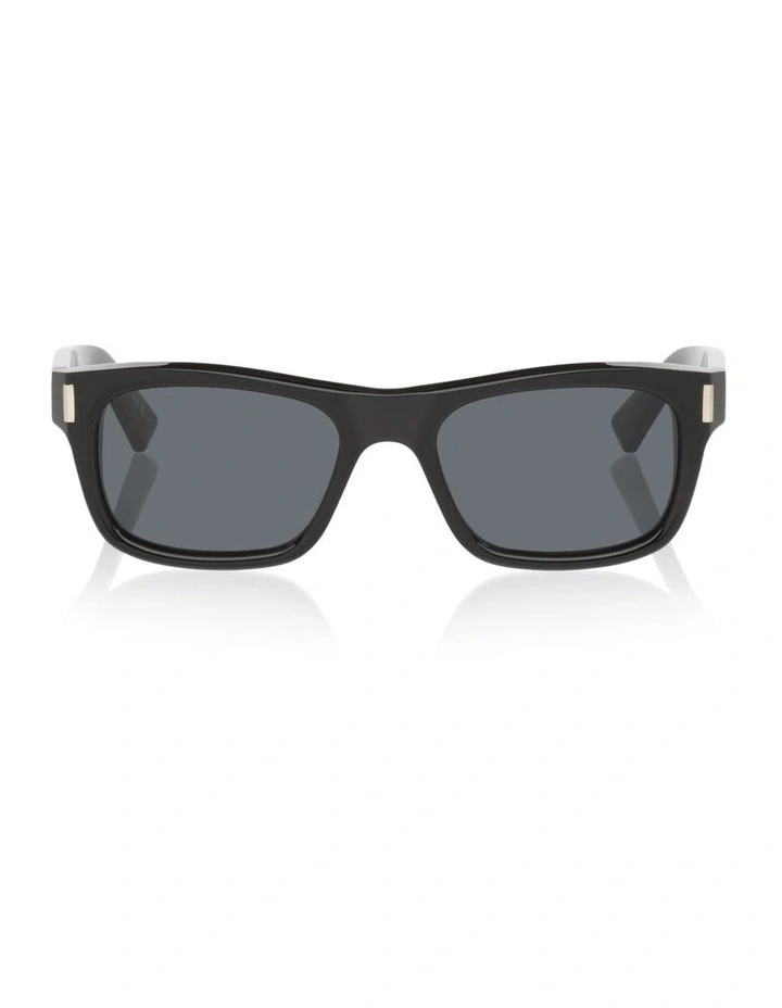 Saint Laurent SL83 Acetate Sunglasses in Black image 1