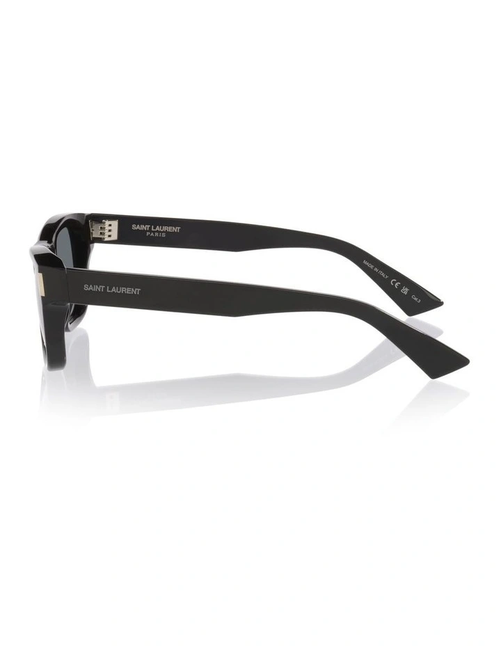 Saint Laurent SL83 Acetate Sunglasses in Black image 2