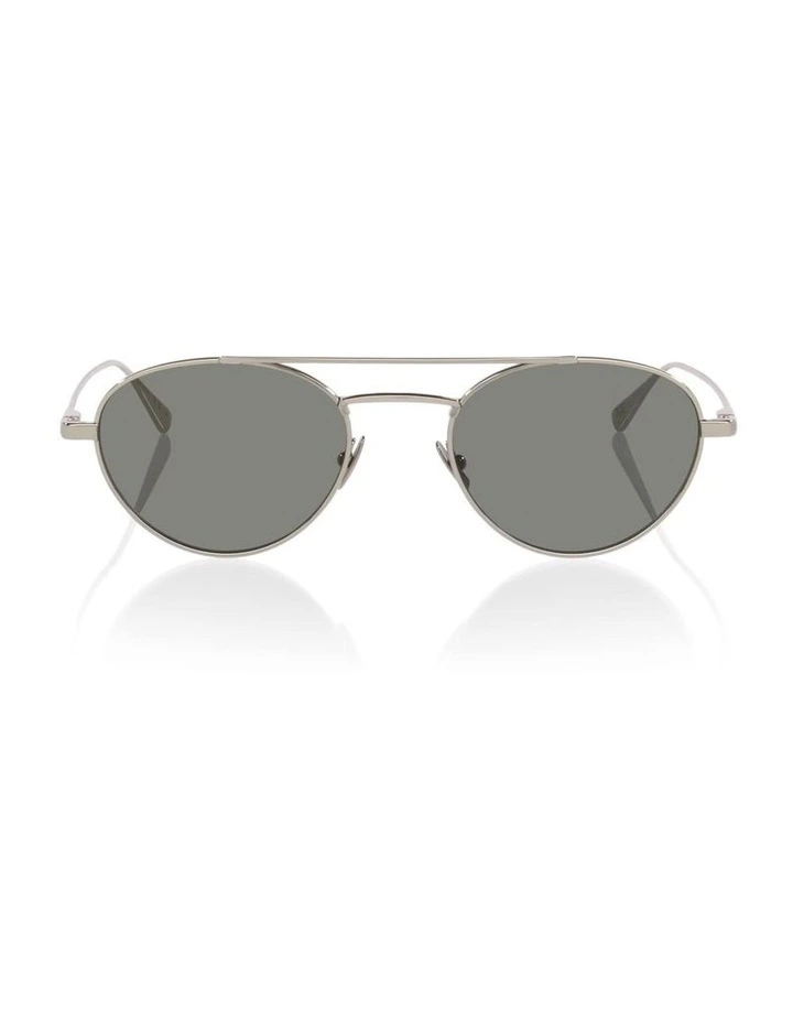 Saint Laurent SL97 Metal Sunglasses in Silver image 1
