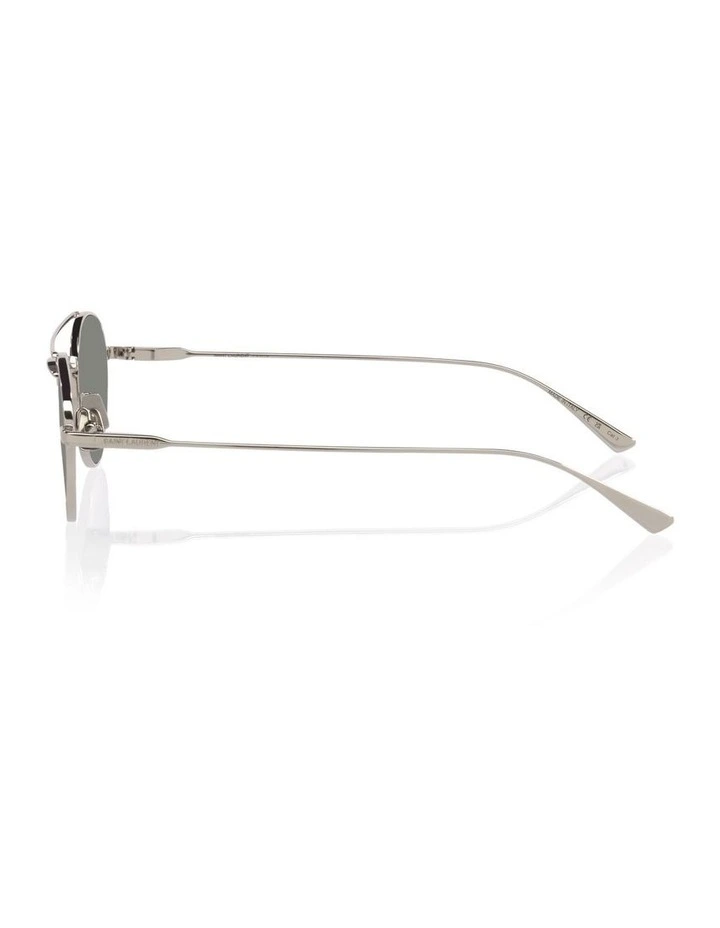Saint Laurent SL97 Metal Sunglasses in Silver image 2