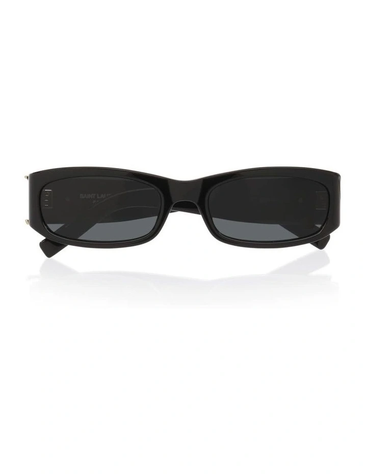Saint Laurent SLM152 Acetate Sunglasses in Black image 4