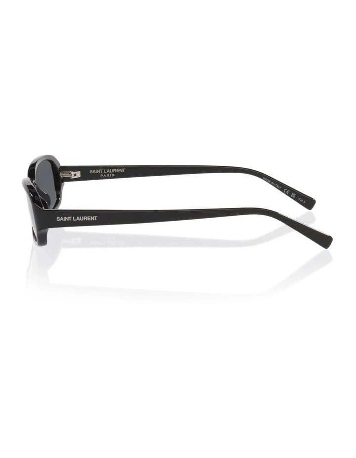 Saint Laurent Sl 872 Erin Acetate Sunglasses in Black image 2