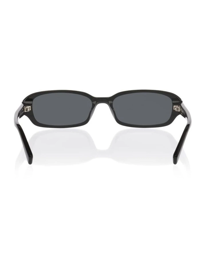 Saint Laurent Sl 872 Erin Acetate Sunglasses in Black image 3