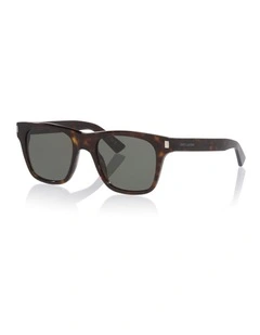 Saint Laurent Sl 875 Acetate Sunglasses in Tortoise