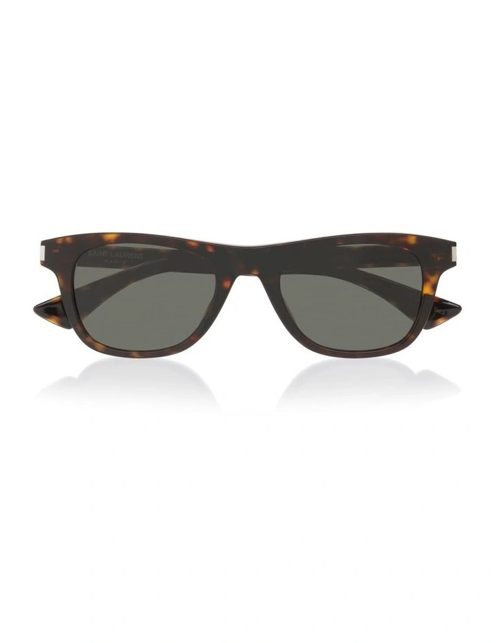 Saint Laurent Sl 879 Acetate Sunglasses in Tortoise image 3