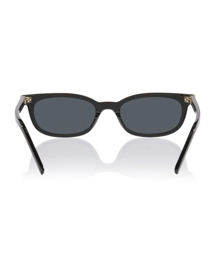 Saint Laurent Sl M160 Acetate Sunglasses in Black image 3