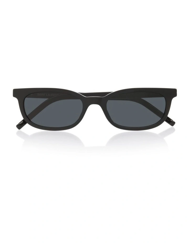 Saint Laurent Sl M160 Acetate Sunglasses in Black image 4