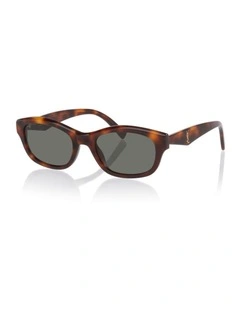 Saint Laurent Sl M172 Acetate Sunglasses in Tortoise