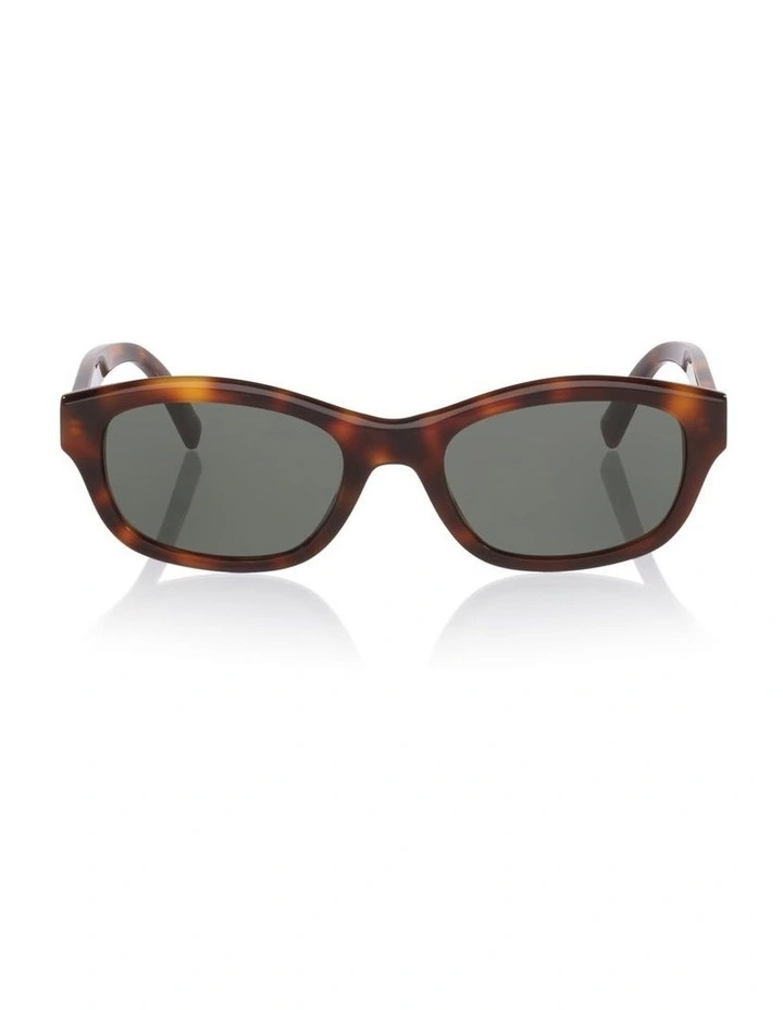 Saint Laurent Sl M172 Acetate Sunglasses in Tortoise image 2