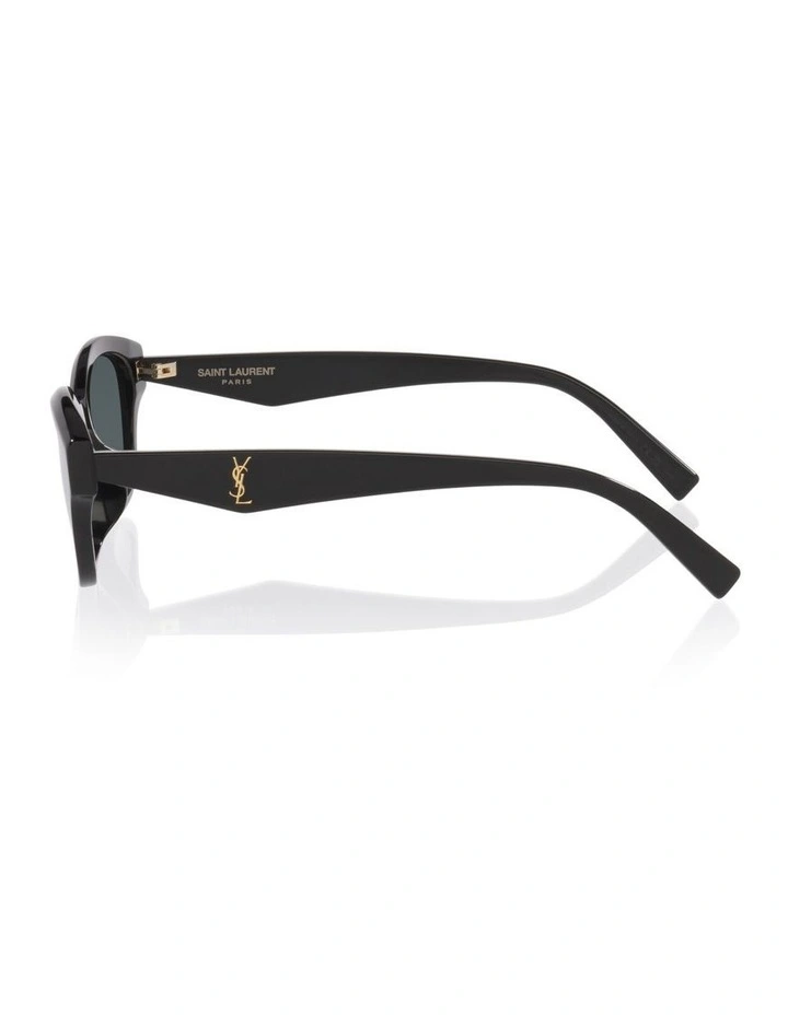 Saint Laurent Sl M172/F Acetate Sunglasses in Black image 3