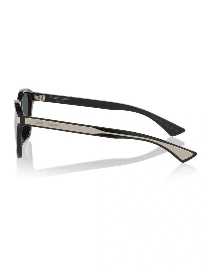 Saint Laurent Sl 880/K Acetate Sunglasses in Black image 2