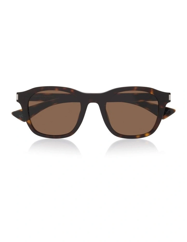 Saint Laurent Sl 880/K Acetate Sunglasses in Tortoise image 5
