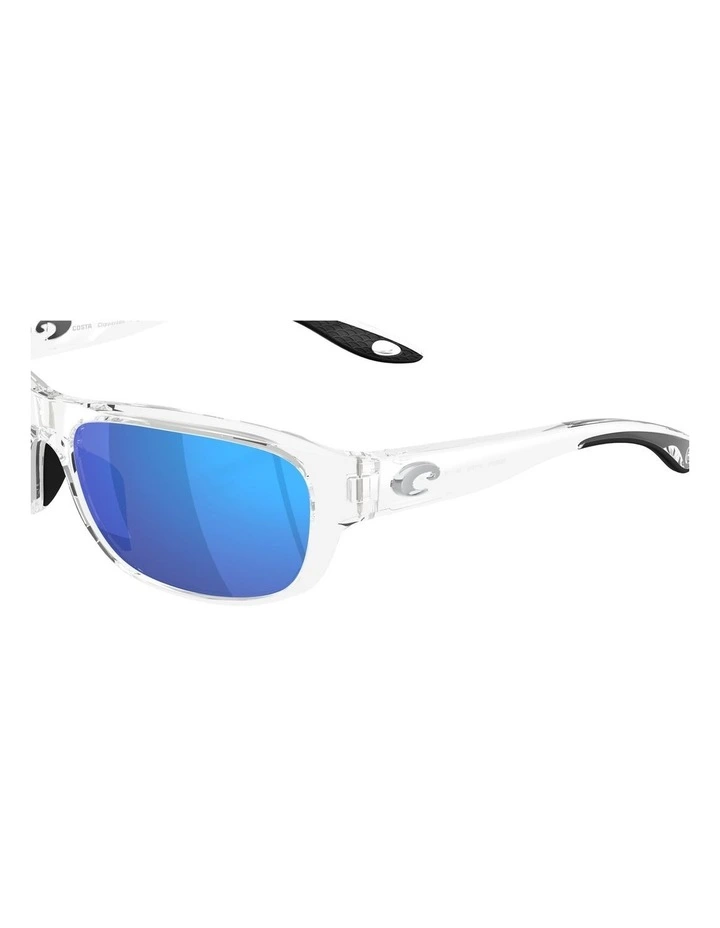 Costa Clipperton Injected Polarised Sunglasses in Transparent image 3