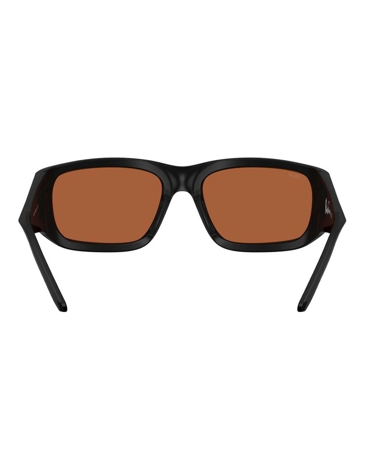 Costa Bulley Bait Injected Polarised Sunglasses in Black image 3