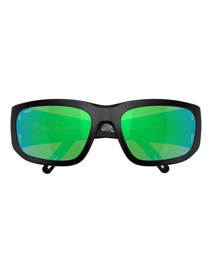 Costa Bulley Bait Injected Polarised Sunglasses in Black image 4