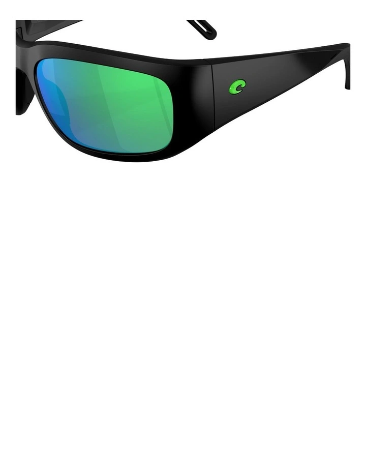 Costa Bulley Bait Injected Polarised Sunglasses in Black image 5