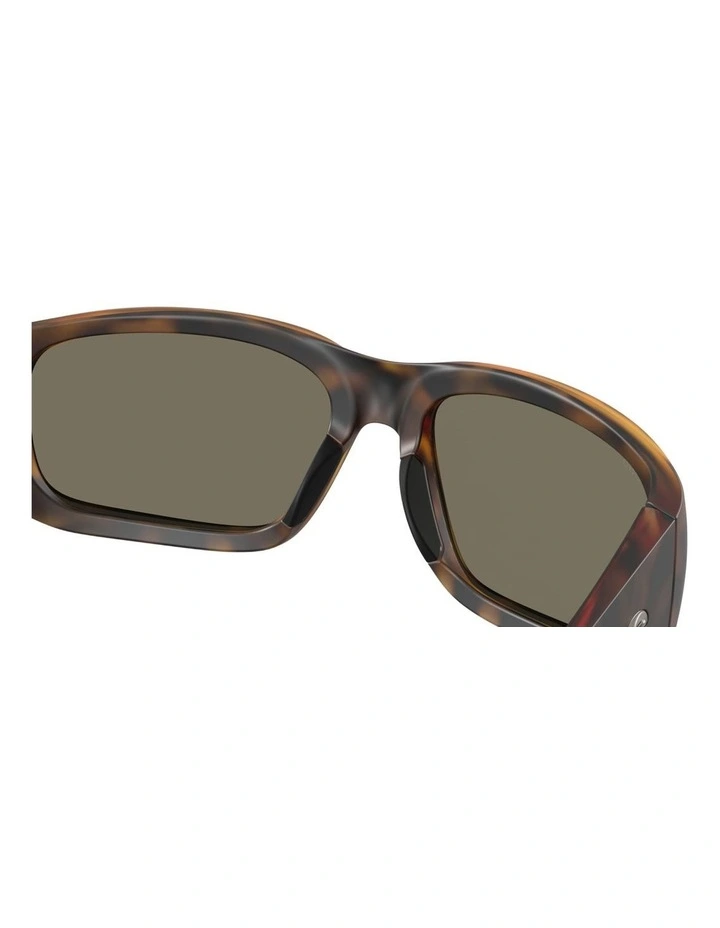 Costa Bulley Bait Injected Polarised Sunglasses in Tortoise image 6