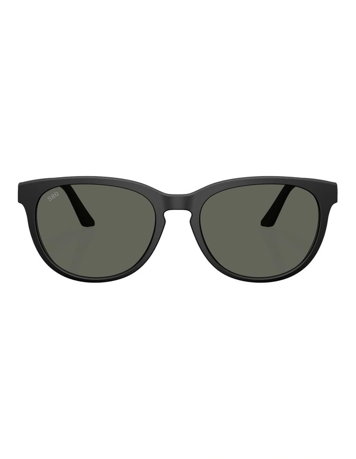 Costa Mooring Injected Polarised Sunglasses in Black image 2
