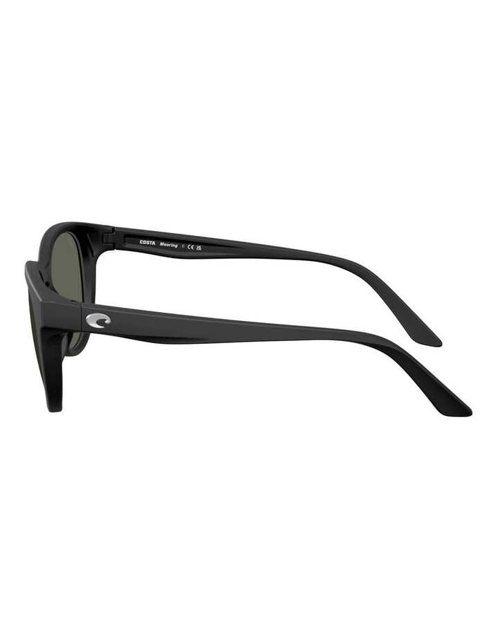 Costa Mooring Injected Polarised Sunglasses in Black image 3
