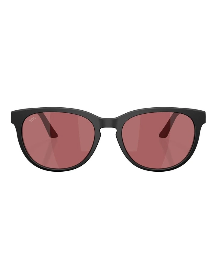 Costa Mooring Injected Polarised Sunglasses in Black image 1