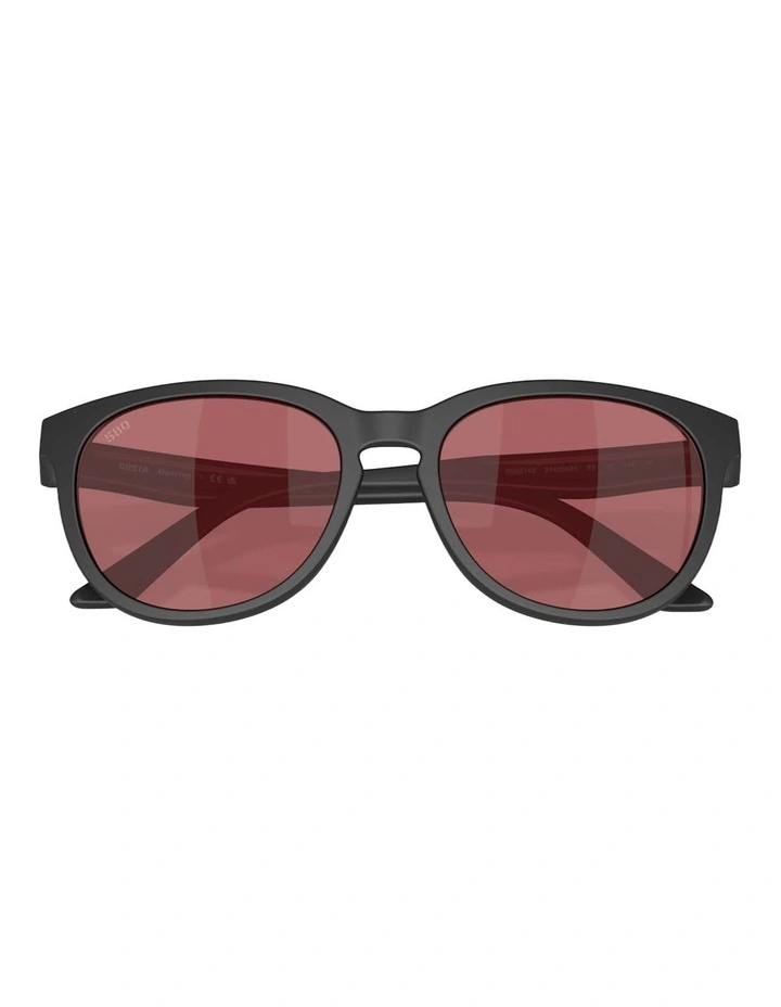 Costa Mooring Injected Polarised Sunglasses in Black image 4