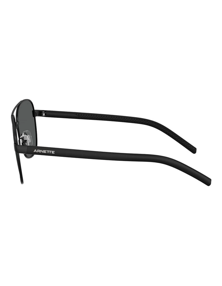 Arnette Walvis Metal Polarised Sunglasses in Black image 3