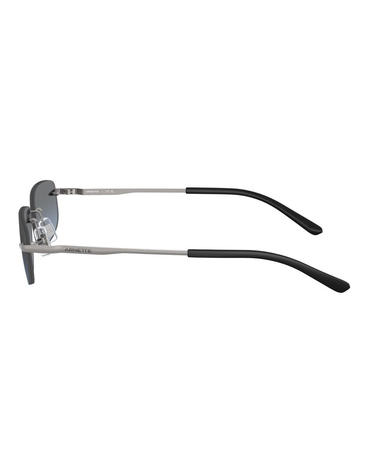 Arnette Metal Sunglasses in Grey image 2