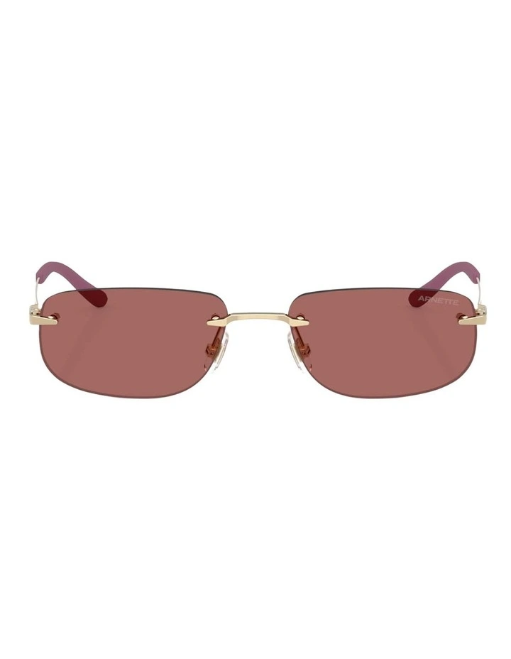 Arnette Metal Sunglasses in Gold image 1