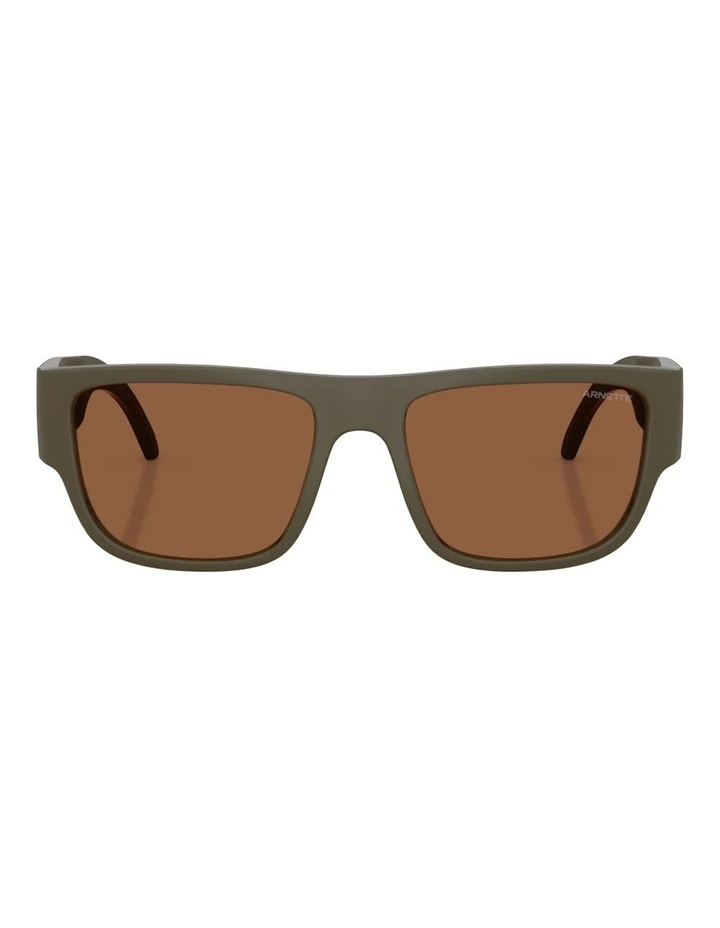 Arnette  Injected Sunglasses in Green image 1