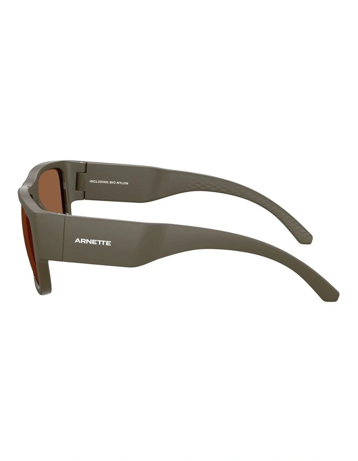 Arnette  Injected Sunglasses in Green image 2