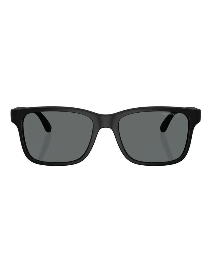 Arnette Injected Polarised Sunglasses in Black image 2